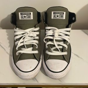 Converse All Star Camo Green Sneaker